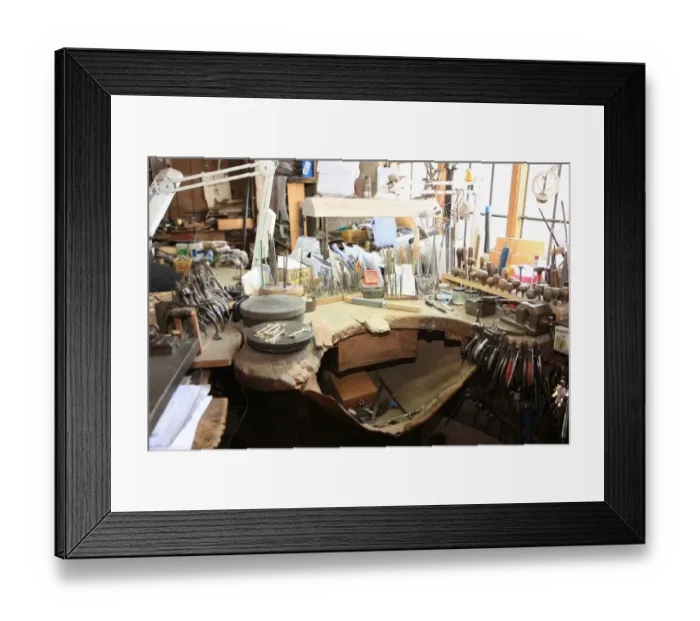 Framed Print : Silversmiths Framed Print : Silversmiths