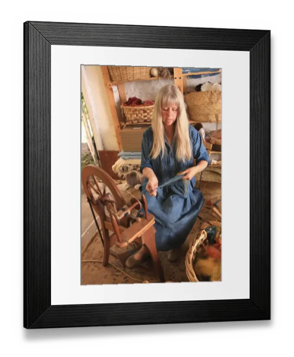 Framed Print : Dyeing and Spinning Framed Print : Dyeing and Spinning
