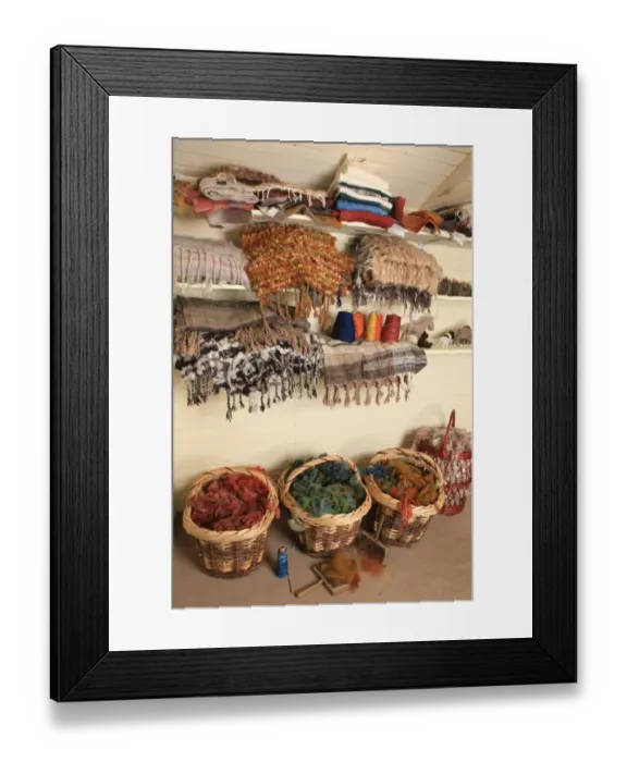 Framed Print : Dyeing and Spinning Framed Print : Dyeing and Spinning