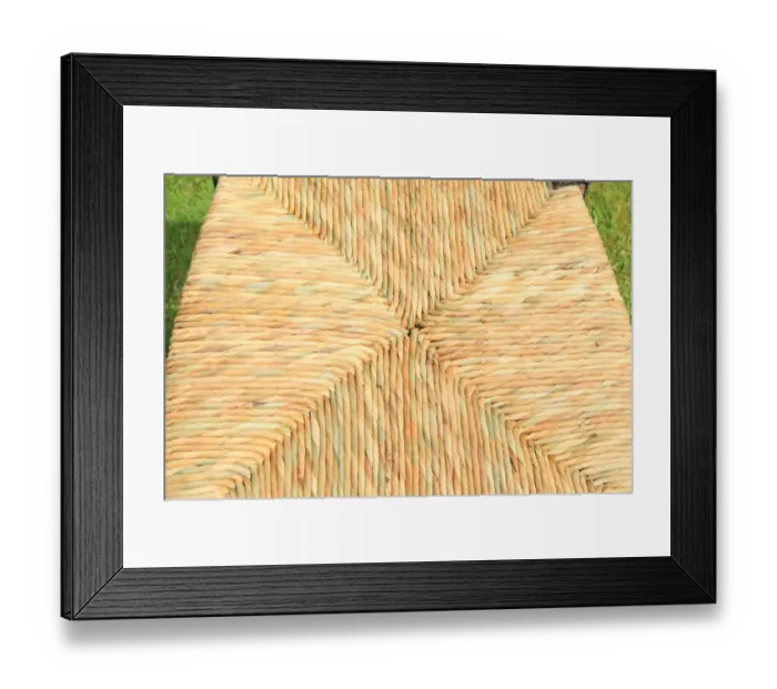 Framed Print : Rush Seats