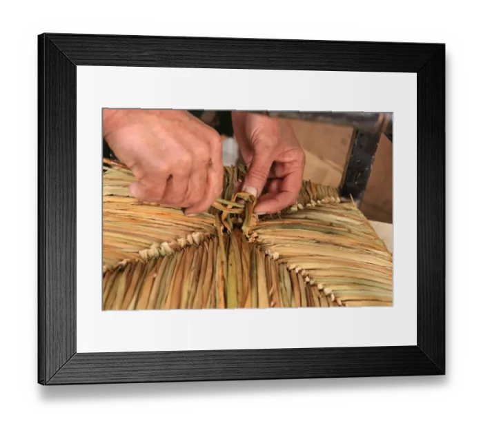 Framed Print : Rush Seats