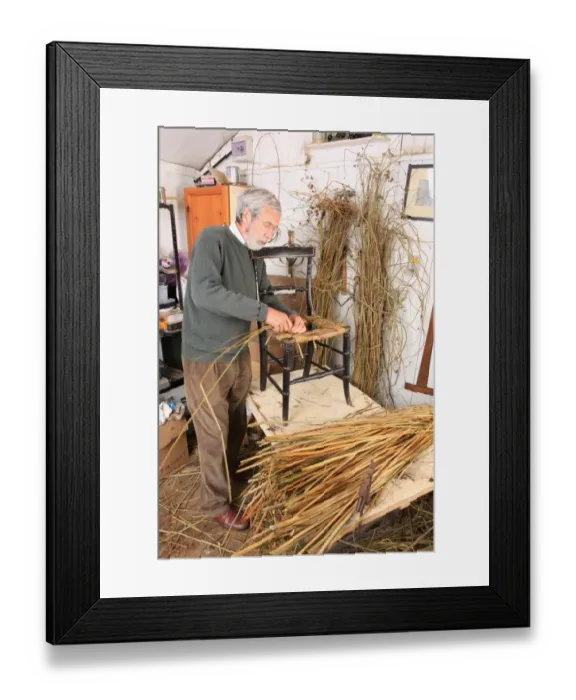 Framed Print : Rush Seats