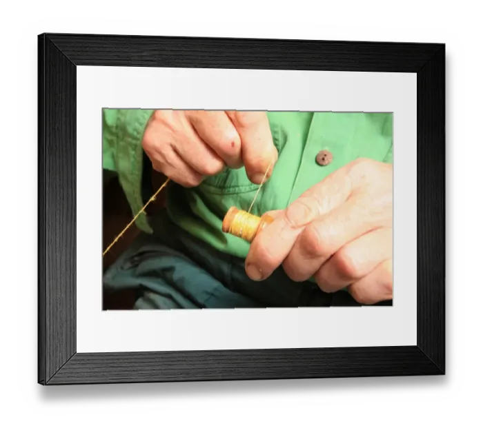Framed Print : Bagpipe maker Framed Print : Bagpipe maker