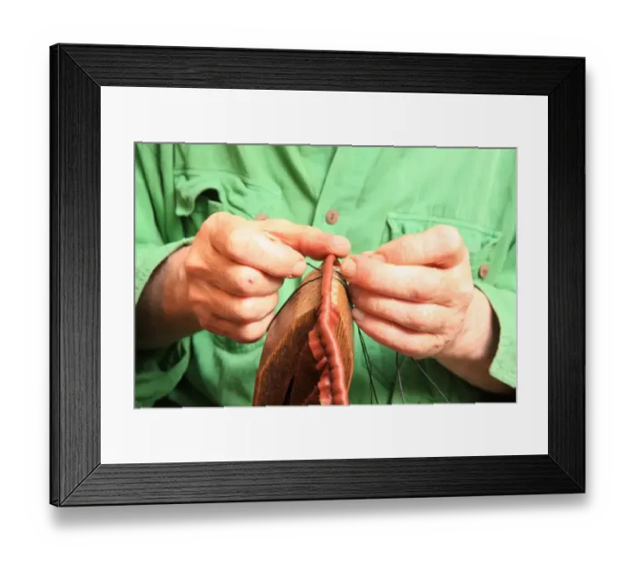 Framed Print : Bagpipe maker Framed Print : Bagpipe maker