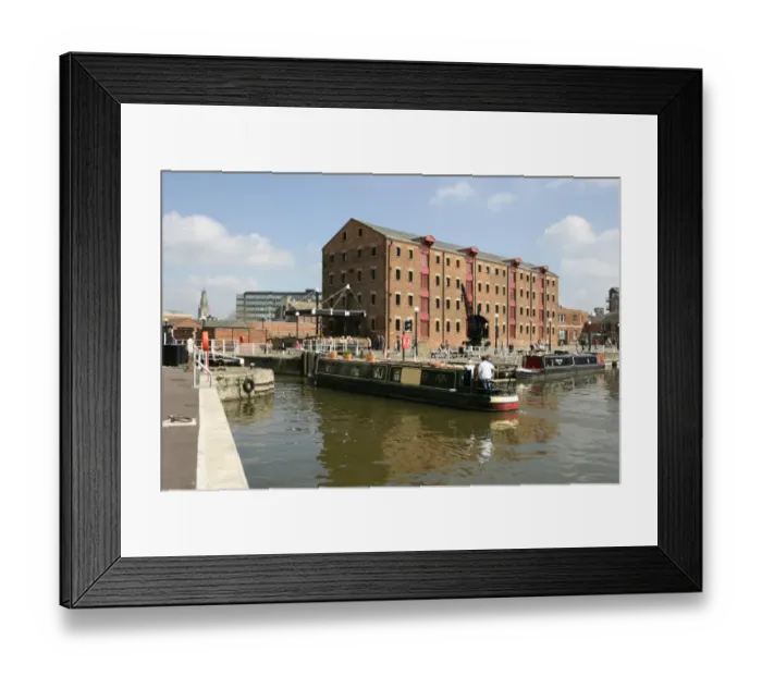 Framed Print : Gloucester Docks Framed Print : Gloucester Docks