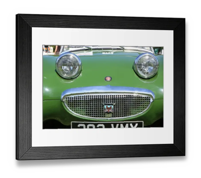 Framed Print : Austin Healey Sprite Framed Print : Austin Healey Sprite