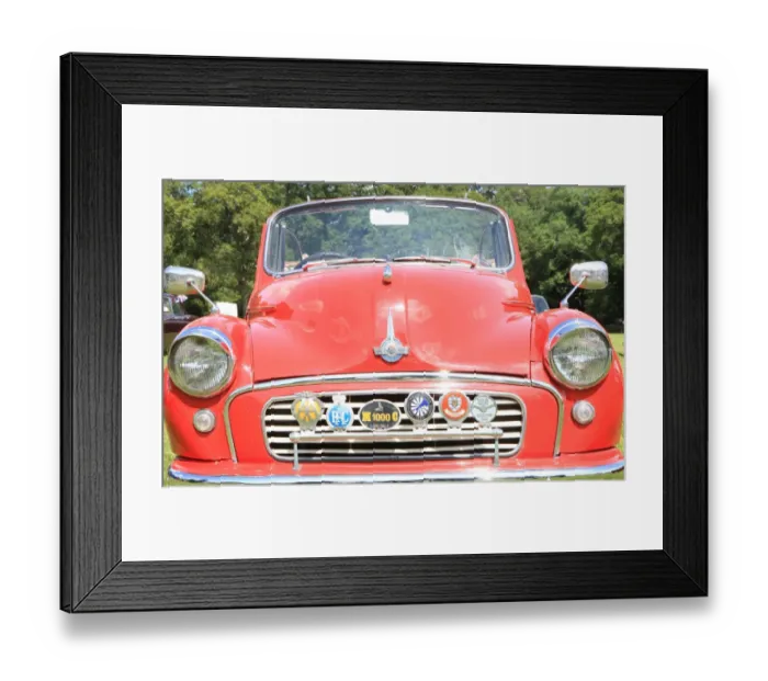 Framed Print : Morris Minor Framed Print : Morris Minor