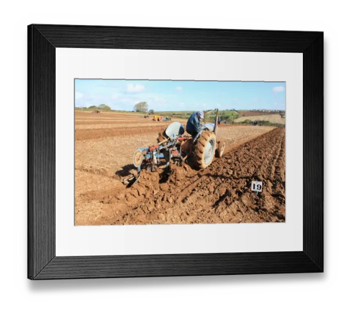 Framed Print : Ploughing Match Framed Print : Ploughing Match