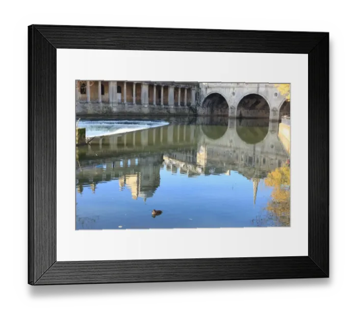 Framed Print : Reflections of Bath Framed Print : Reflections of Bath