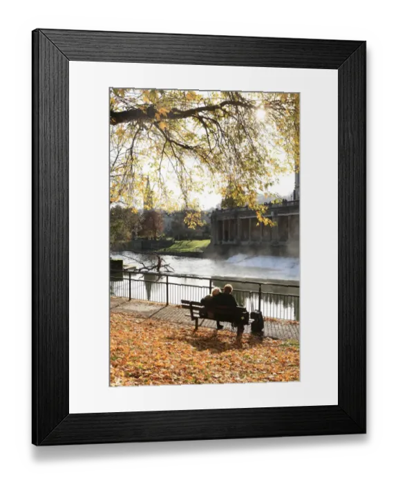 Framed Print : Lovers of Bath Framed Print : Lovers of Bath