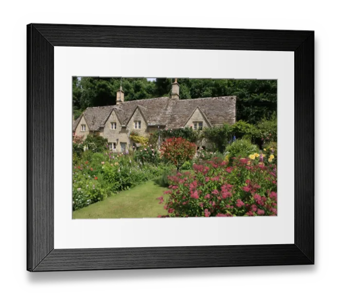 Framed Print : Cottage Garden Framed Print : Cottage Garden