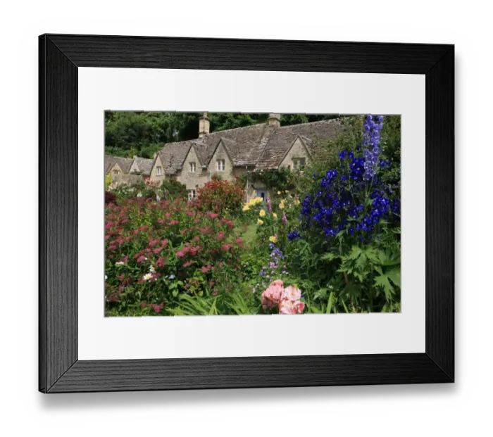 Framed Print : Cotswold Cottage Garden Framed Print : Cotswold Cottage Garden