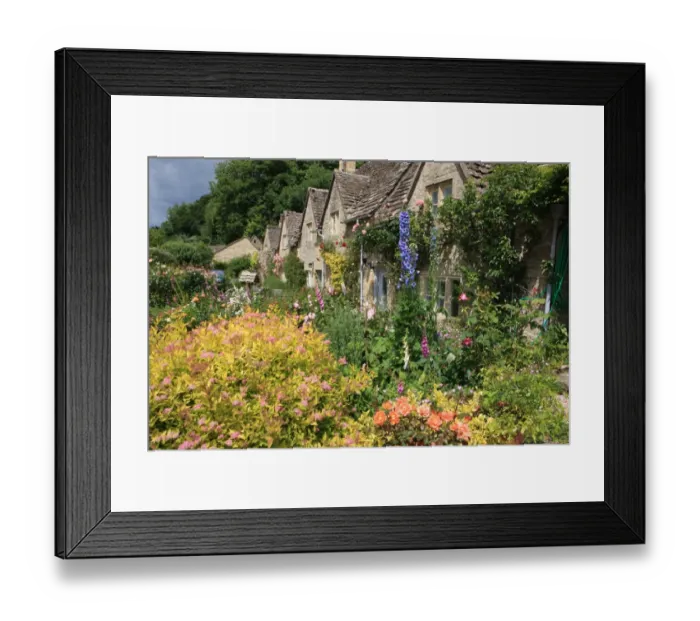 Framed Print : Cottage Garden Framed Print : Cottage Garden