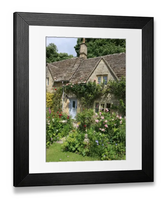 Framed Print : Cottage Garden Framed Print : Cottage Garden