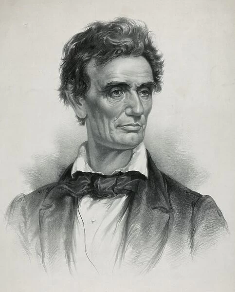 Abraham Lincoln from a portrait taken from life by Charles A
