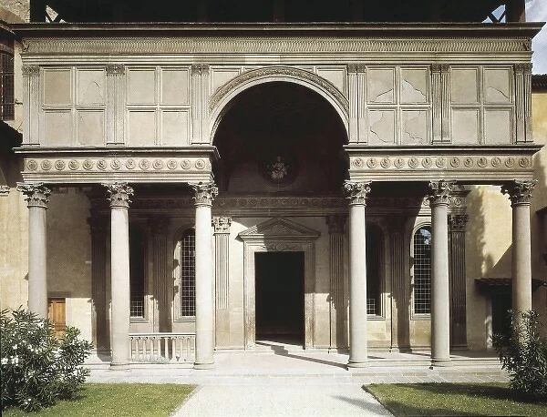 Brunelleschi, Filippo (1377-1446). Pazzi Chapel