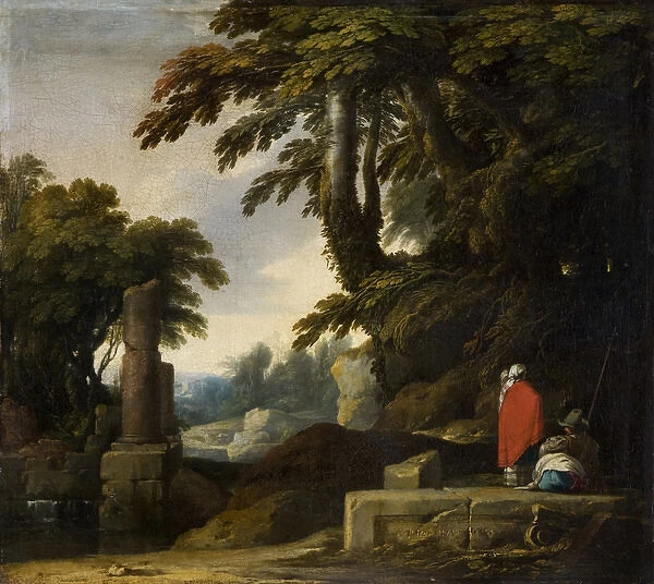 Classical Landscape with Figures s