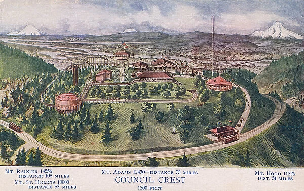 Council Crest Amusement Park, Portland, Oregon, USA