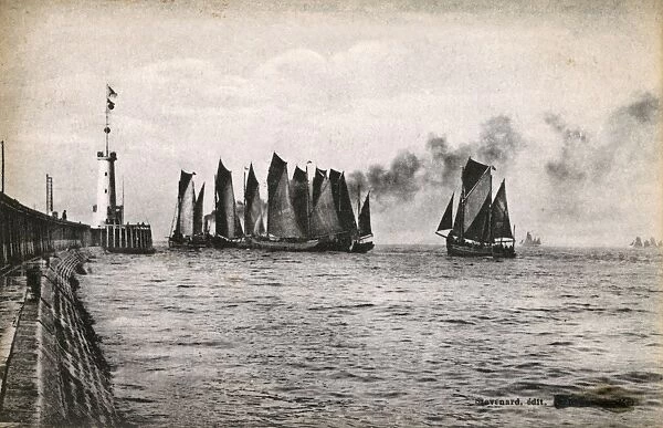 France - Departure of the Herring Fleet - Boulogne-sur-mer