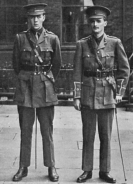Lloyd Georges sons as soldiers, WW1