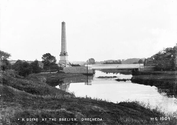 R. Boyne at the Obelisk, Drogheda