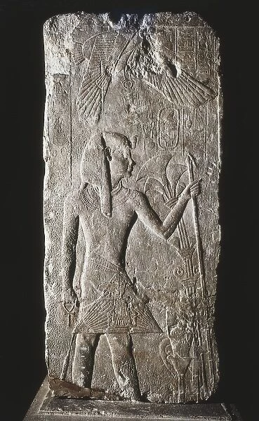 Relief of Menkahuor. Egyptian art