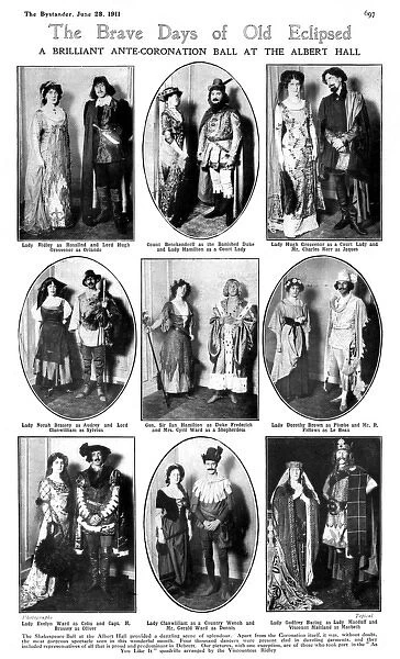 The Shakespeare Ball at the Albert Hall, 1911