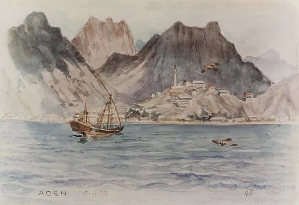 Aden. View of Aden.. 17 November 1938