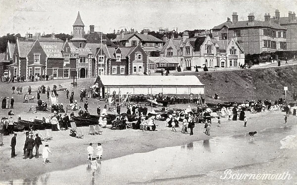 View of the beach, Bournemouth, Hampshire