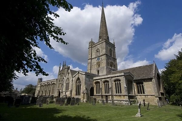 Burford Church, Burford, Oxfordshire, England, United Kingdom, Europe