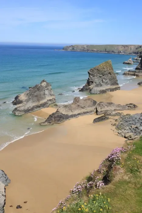 Framed Print : The Bedruthan Steps