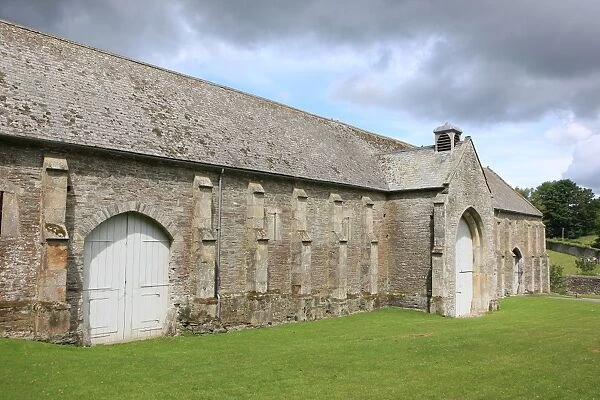 Buckland Abbey. The Great Barn at the home of Francis Dake