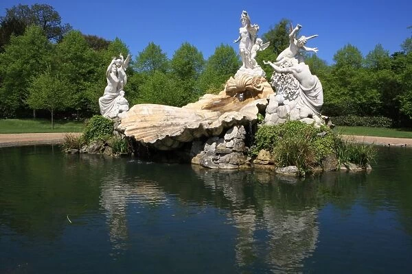 Cliveden. The Fountain of Love at Cliveden Buckinghamshire England on a