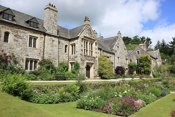 Cotehele House near Saltash Cornwall built in Tudor times with its fine gardens