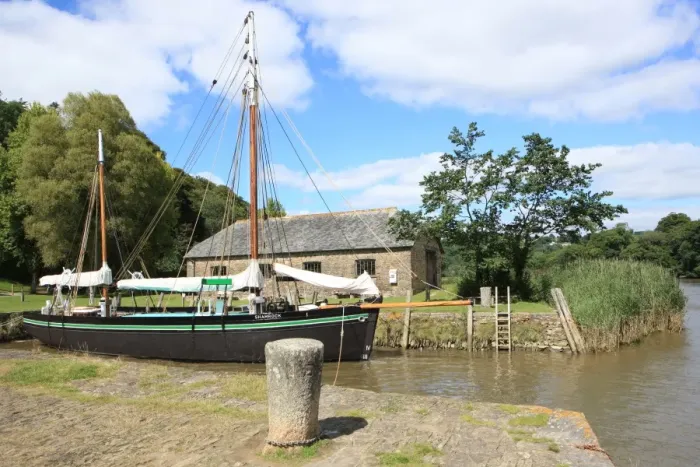 Framed Print : Cotehele Quay
