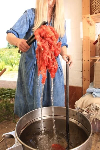 Dyeing and Spinning