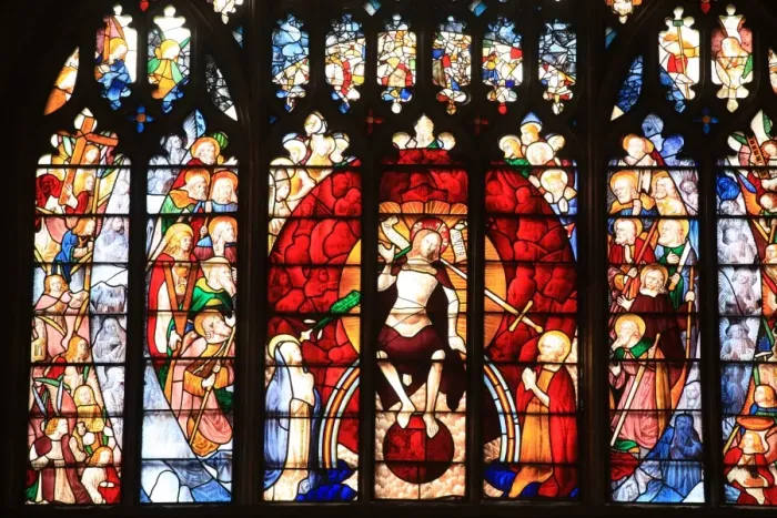 Framed Print : Fairford. The West Window at St Marys Fairford, Church in Gloucestershire Framed Print : Fairford. The West Window at St Marys Fairford, Church in Gloucestershire
