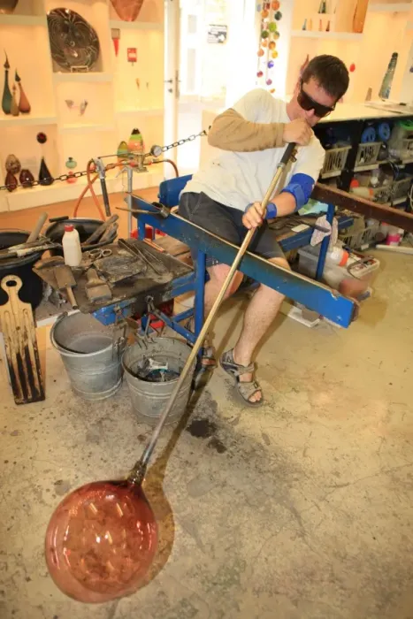 Framed Print : Glassblowing Framed Print : Glassblowing