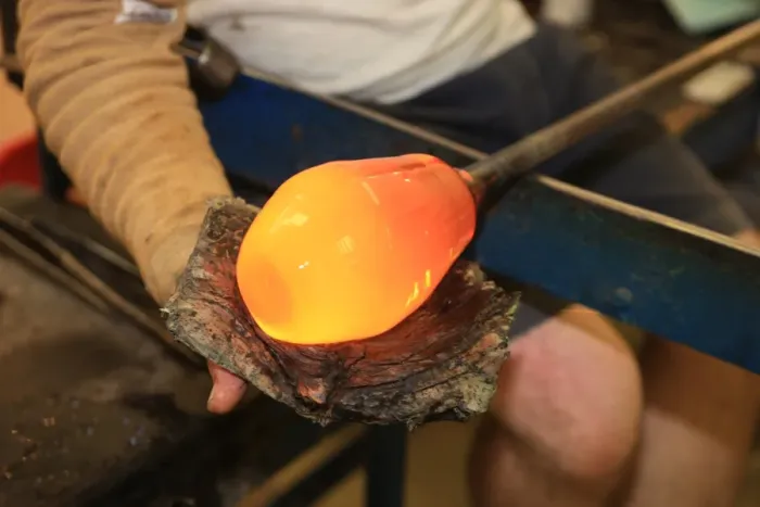 Framed Print : Glassblowing Framed Print : Glassblowing