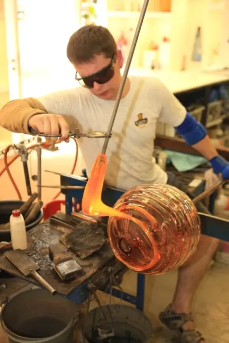 Framed Print : Glassblowing Framed Print : Glassblowing