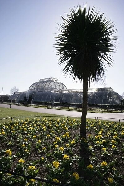 Kew Gardens. The Palm House at Kew Gardens near London is one of the best