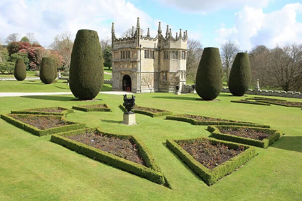 Lanhydrock. The gorgeous garden of Lanhydrock a large country house in