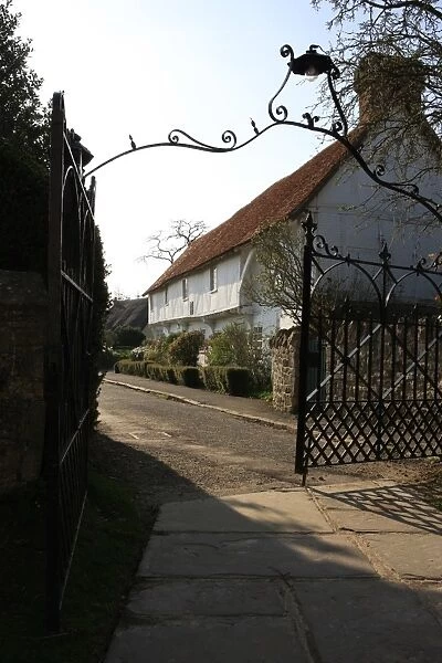 Long Crendon. The Gateway of St Mary's Church in the Buckinghamshire village