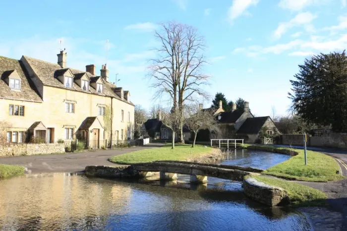 Framed Print : Lower Slaughter Framed Print : Lower Slaughter
