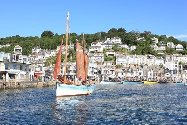 Looe. The picturesque fishing village of Looe on the south coast of Cornwall