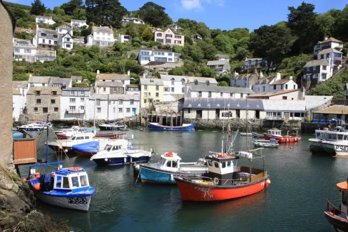 Framed Print : Polperro. The picturesque fishing village of Polperro on the south coast of Cornwall Framed Print : Polperro. The picturesque fishing village of Polperro on the south coast of Cornwall
