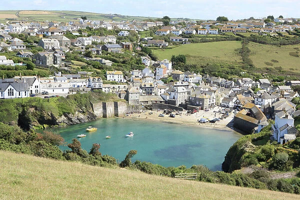 Port Isaac. The harbour at Port Isaac in North Cornwall