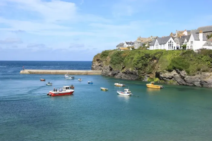Framed Print : Port Isaac or Port Wenn Framed Print : Port Isaac or Port Wenn