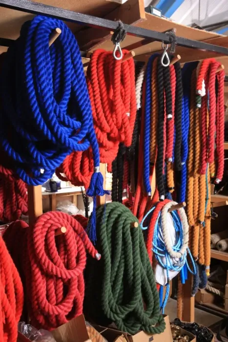 Framed Print : Ropemaking