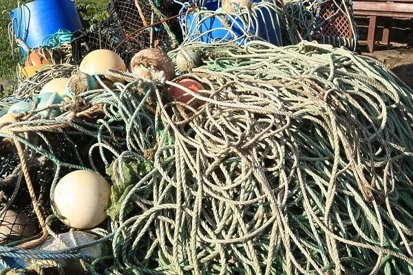 Ropes on Fishing Boats near Lands End